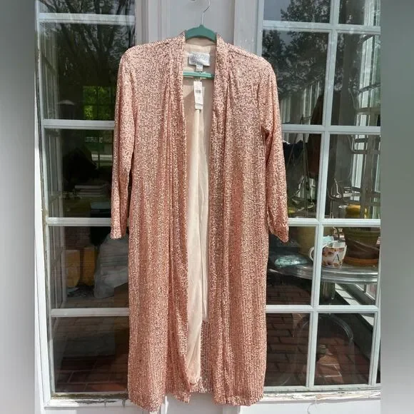 Anthropologie Mare Mare Sequin Duster NWT